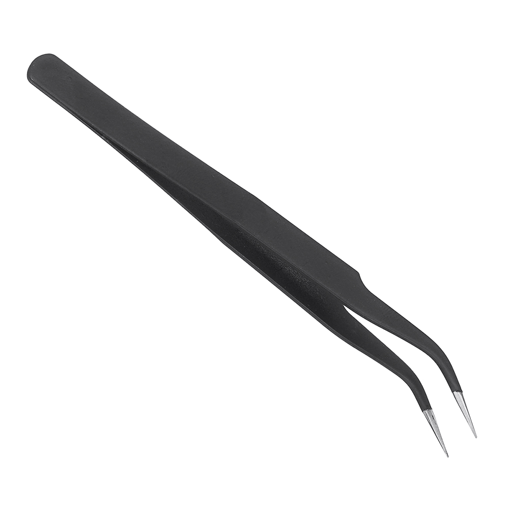 2pcs-Antistatic-Harder-Mini-Stainless-Steel-Tweezer-Straight-and-Elbow-Head-Tweezer-1491155-8