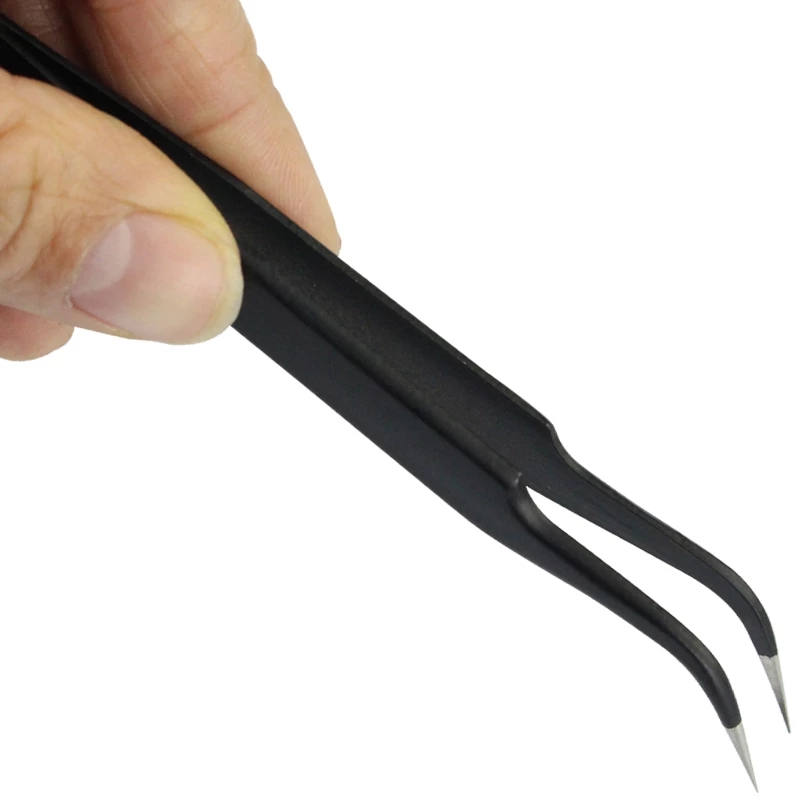 LAOA-3-in-1-Stainless-Steel-Tweezers-Point-and-Curved-Shape-Repair-Tools-Forceps-Precision-Soldering-1768691-3