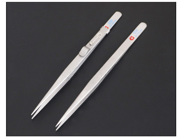 Tweezers-For-Jewelry-304-Stainless-Steel-Tweezers-Thickened-And-Hardened-Grooved-Stainless-Steel-Poi-1815030-3