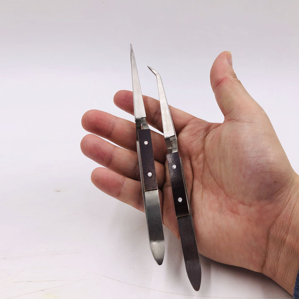Welding-Tweezers-StraightCurved-Tweezers-Jewelry-Manufacturing-Tools-Universal-Bracket-Rebound-Clip-1844813-9