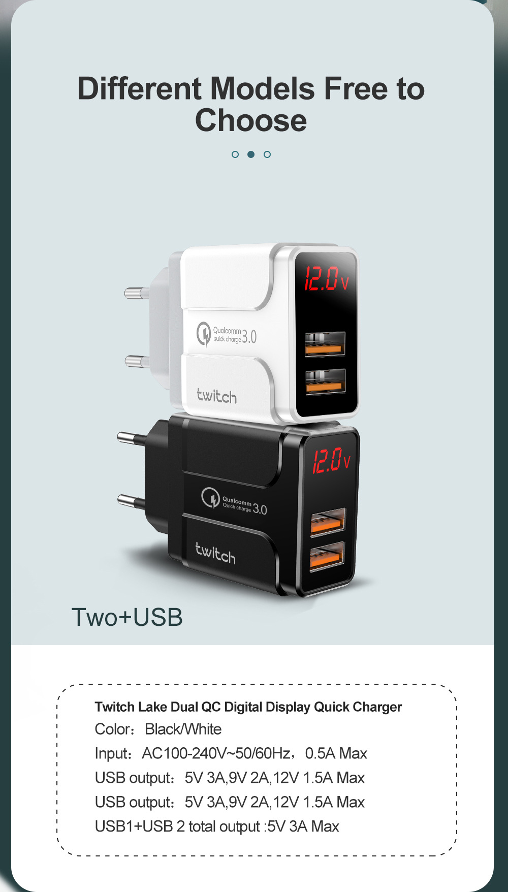Twitch-18W-Dual-Port-USB-Charger-QC30-Quick-Charge-Wall-Charger-Adapter-With-EU-Plug-US-Plug-UK-Plug-1746164-2