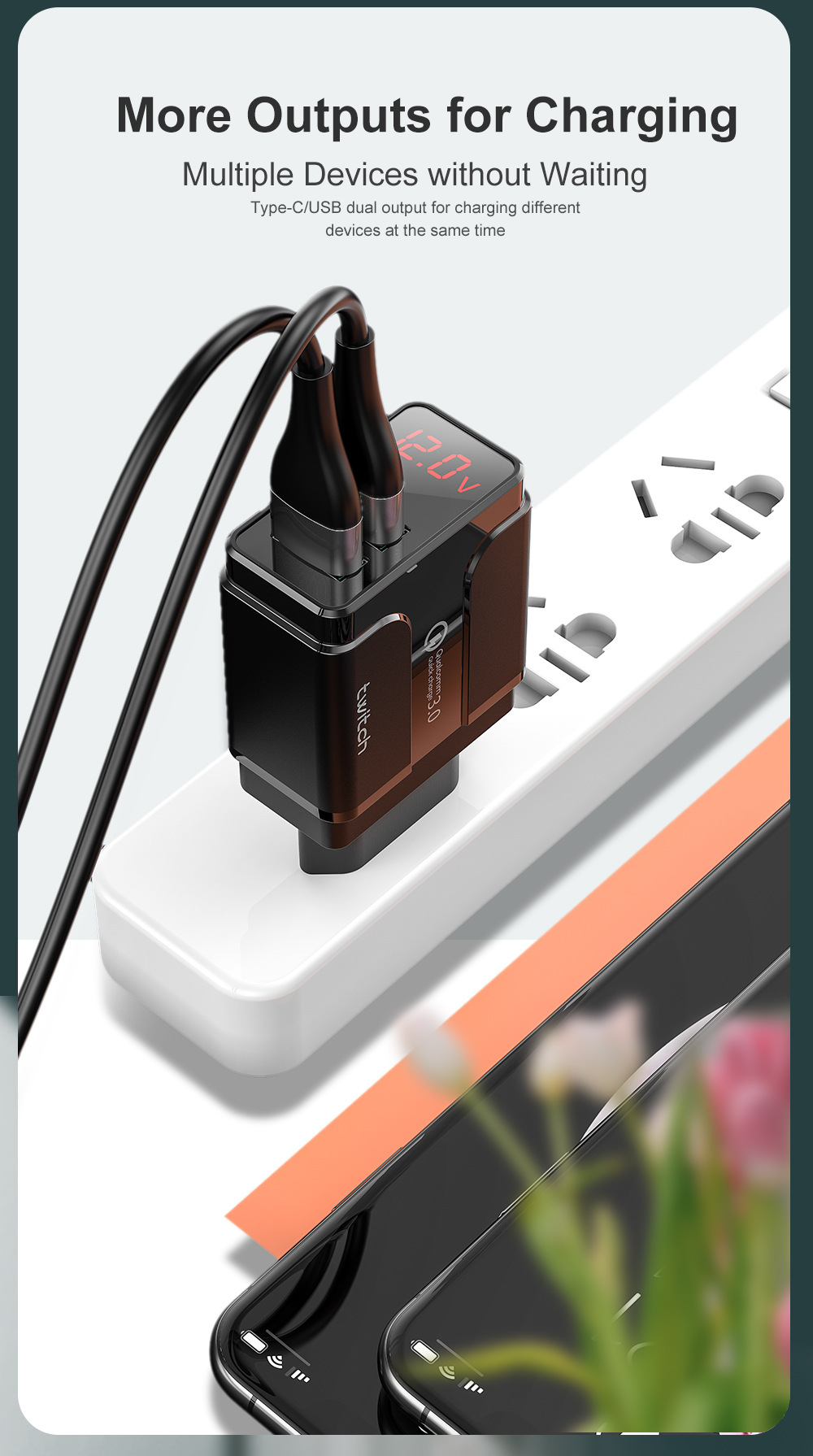 Twitch-18W-Dual-Port-USB-Charger-QC30-Quick-Charge-Wall-Charger-Adapter-With-EU-Plug-US-Plug-UK-Plug-1746164-4