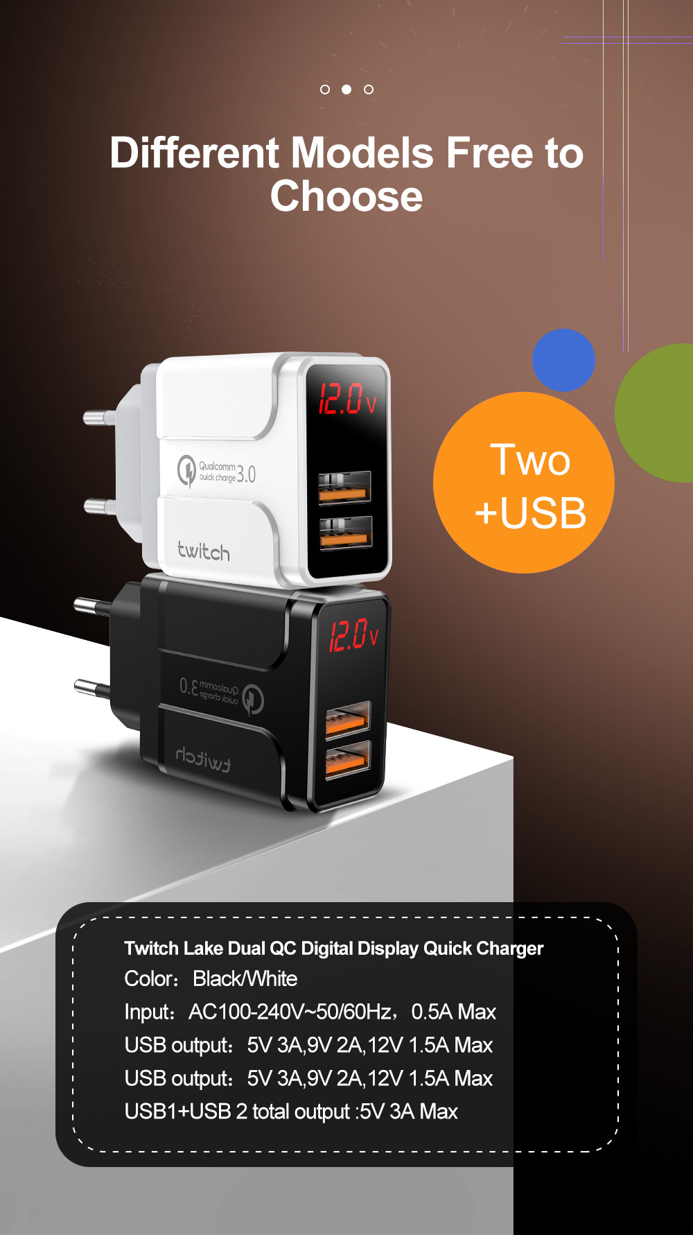 Twitch-18W-Type-C-QC30-USB-Charger-For-iPhone-XS-11Pro-Huawei-P30-Pro-P40-Mi10-K30-S20-5G-1666553-6