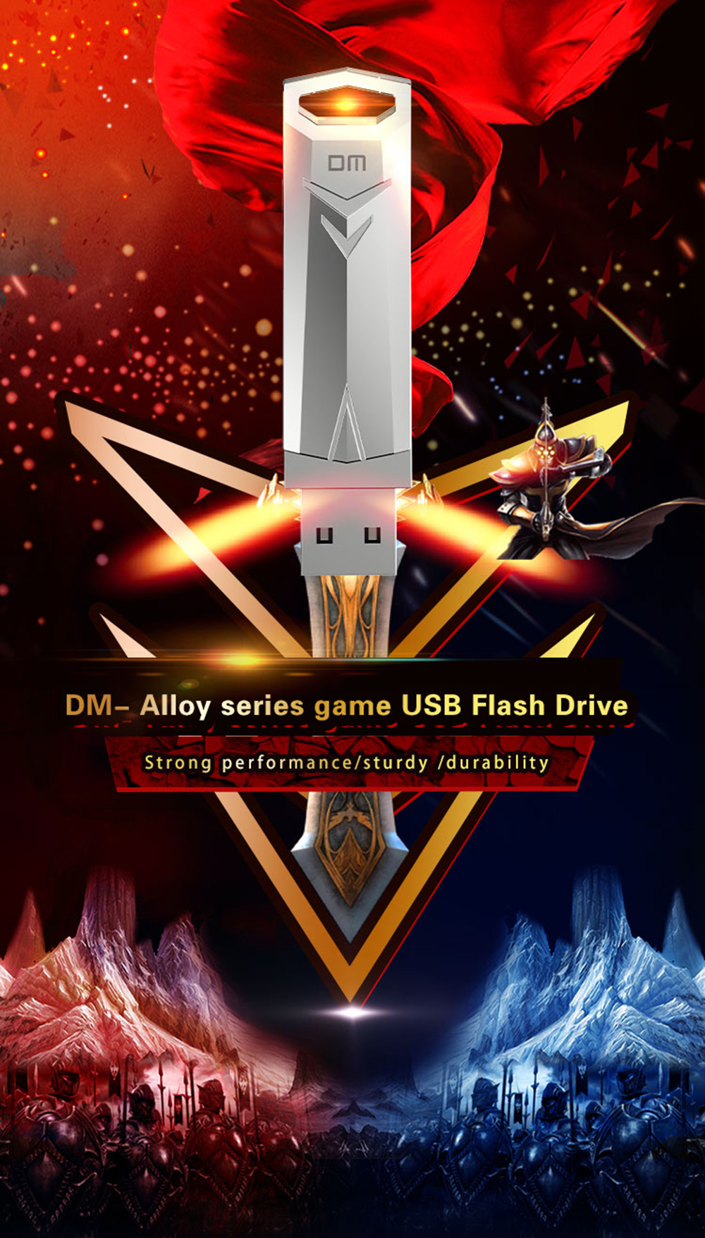 DM-Alloy-Warrior-360deg-Rotation-USB-30-Flash-Drive-64G-128G-256G-512G-Zinc-Alloy-USB-Disk-Portable--1974581-1