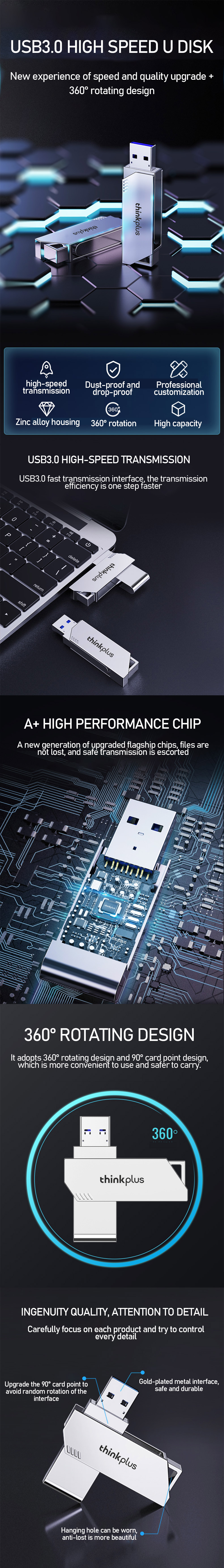 Lenovo-ThinkPlus-TPU301plus-USB30-Flash-Drive-360deg-Rotation-Waterproof-Anti-drop-A-Chip-Zinc-Alloy-1974212-1