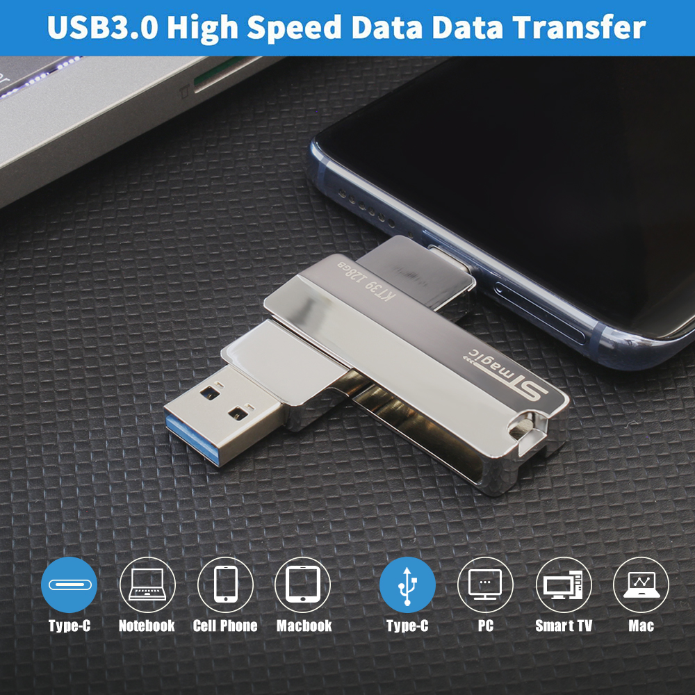 STmagic-K39-2-in-1-USB-30-Type-C-USB-Flash-Drive-OTG-Pendrive-Metal-64GB-128GB-256GB-512GB-Memory-U--1950431-2