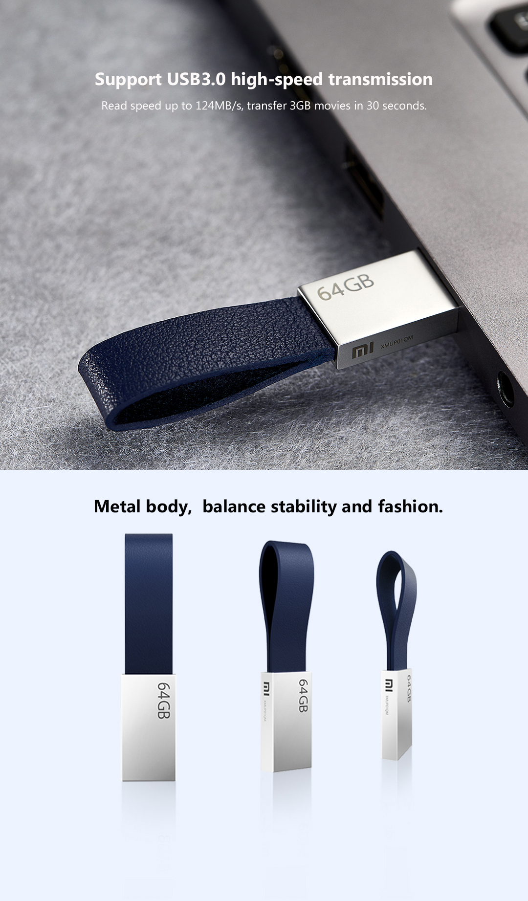 Xiaomi-Mijia-USB30-Flash-Drive-64G-Portable-USB-Disk-124MBs-U-Disk-Pen-Drive-Memory-Stick-with-Porta-1567999-2