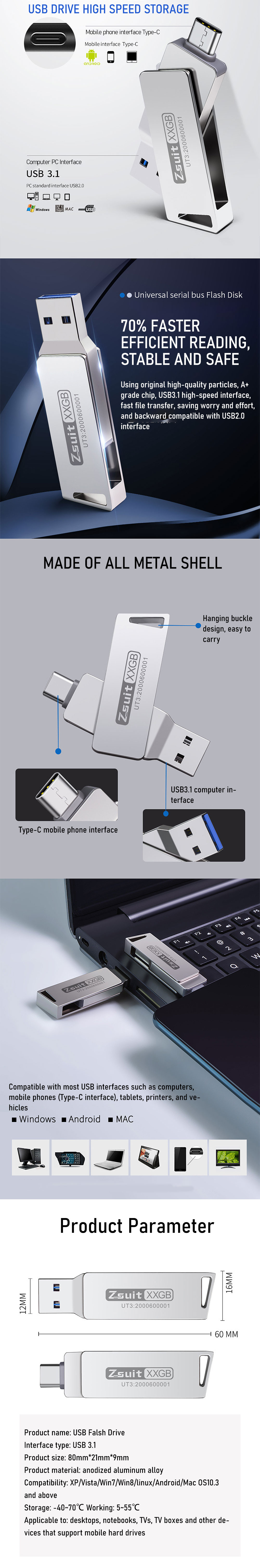 Zsuit-Type-CUSB31-Flash-Drive-Dual-Metal-Interface-32G64G128G-High-Speed-Data-Transmission-Portable--1975855-1