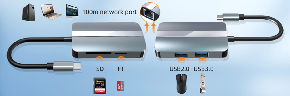 5-IN-1-Type-C-Hub-Docking-Station-USB-C-to-USB-20-USB-30-RJ45-100Mbps-LAN-Ethernet-SDTF-Card-Reader--1943117-10