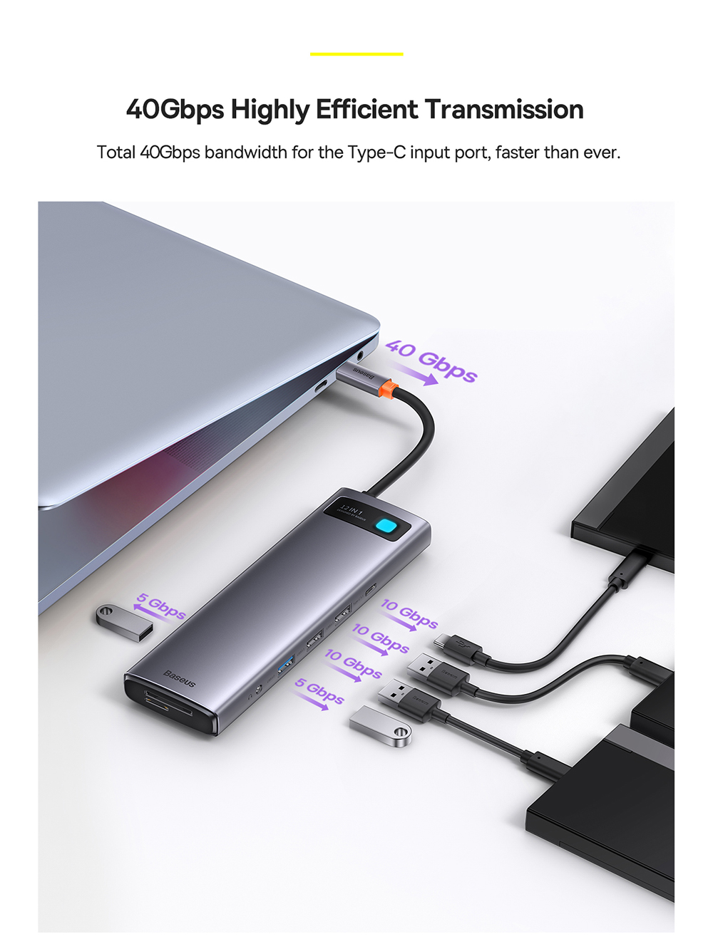 8K30HzBaseus-12-IN-1-USB-Type-C-Hub-Adapter-Docking-Station-with-USB30-USB31-Type-C-PD-100W-8K-HDMI--1947344-3