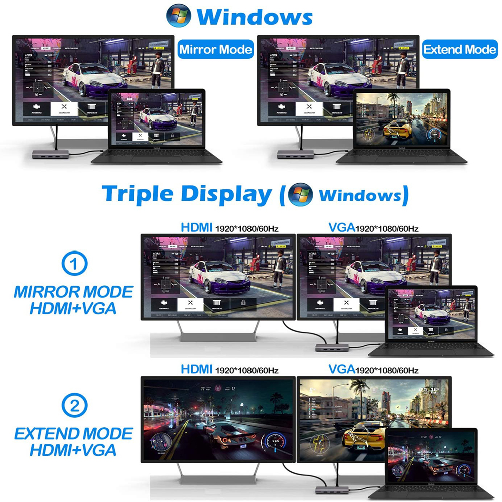 Bakeey-10-In-1-Triple-Display-USB-Type-C-Hub-Docking-Station-Adapter-With-4K-HD-Display-1080P-VGA--R-1977513-11