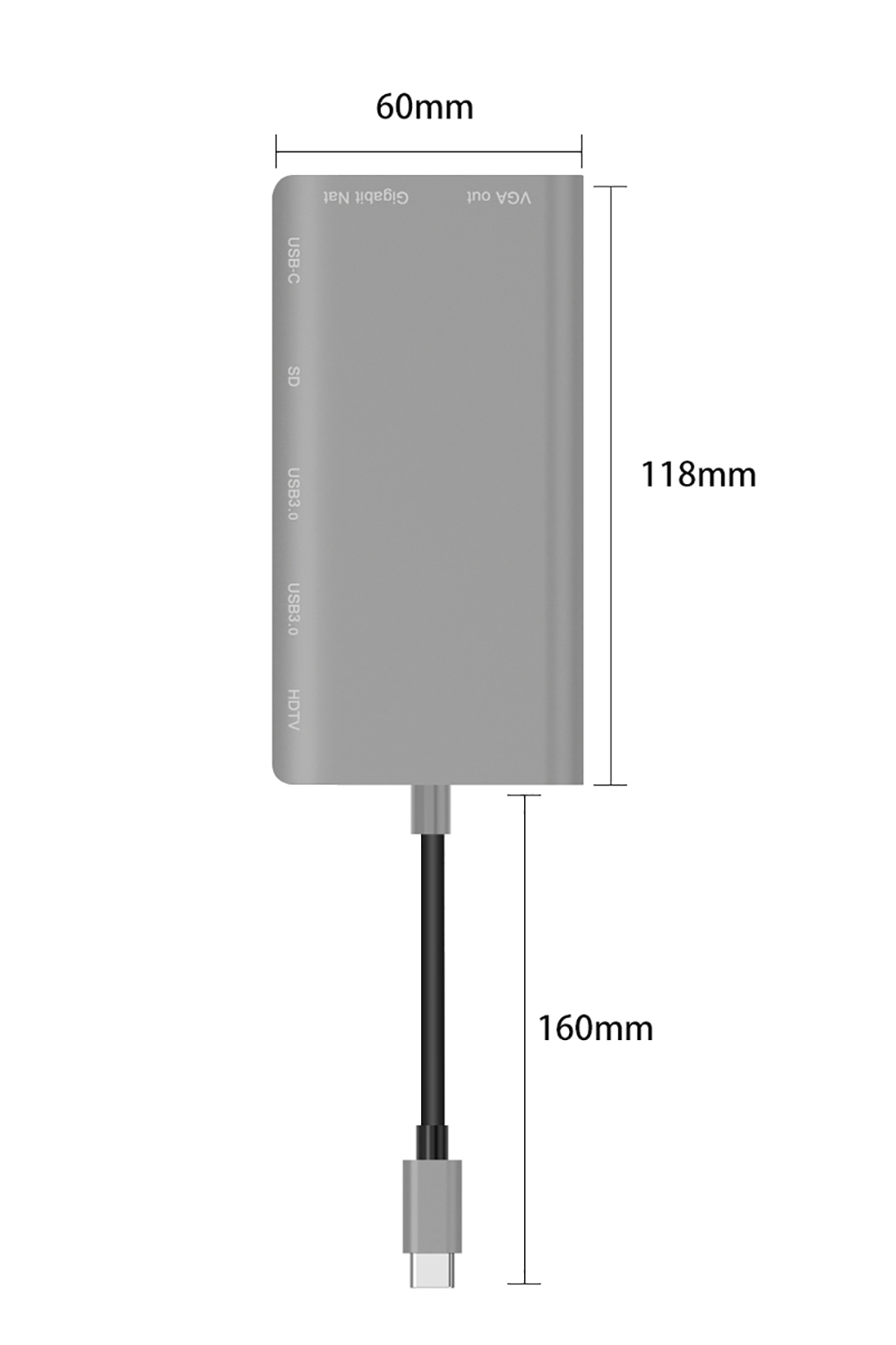 FD-F67-Type-c-Hub-with-HDMI-compatible-VGA-2-Port-USB30-SD-Card-Reader-Gigabit-Ethernet-Port-PD-Dock-1880206-6