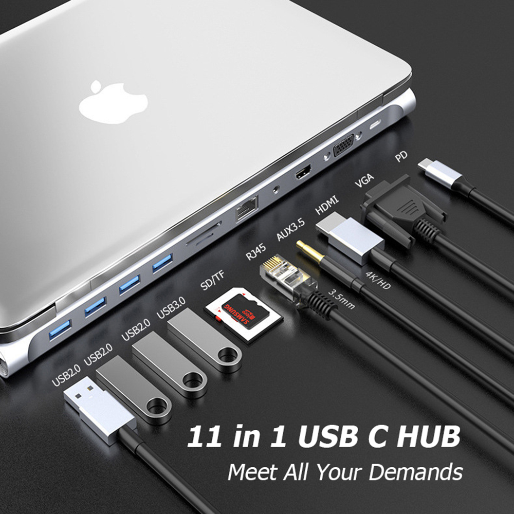 Mechzone-11-in-1-Type-C-Docking-Station-USB-C-Hub-Adapter-Ergonomic-Laptop-Riser-with-USB20-USB30-US-1954448-2