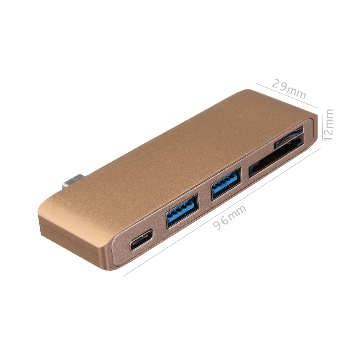 Multifunction-USB-Hub-Type-C-to-Type-C-USB-30-2Ports-TF-SD-Card-Reader-for-Laptop-PC-1153671-2