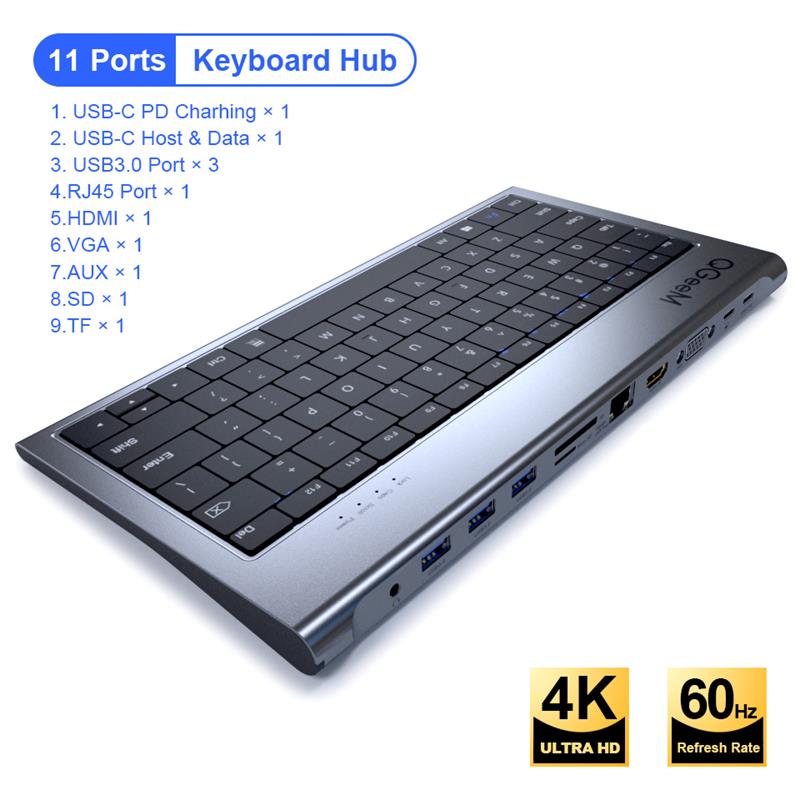 QGeeM-Aluminum-Alloy-Keyboard--11-In-1-USB-C-Hub-Docking-Station-Adapter-With--4K-HDMI-HD-Display--1-1733750-2
