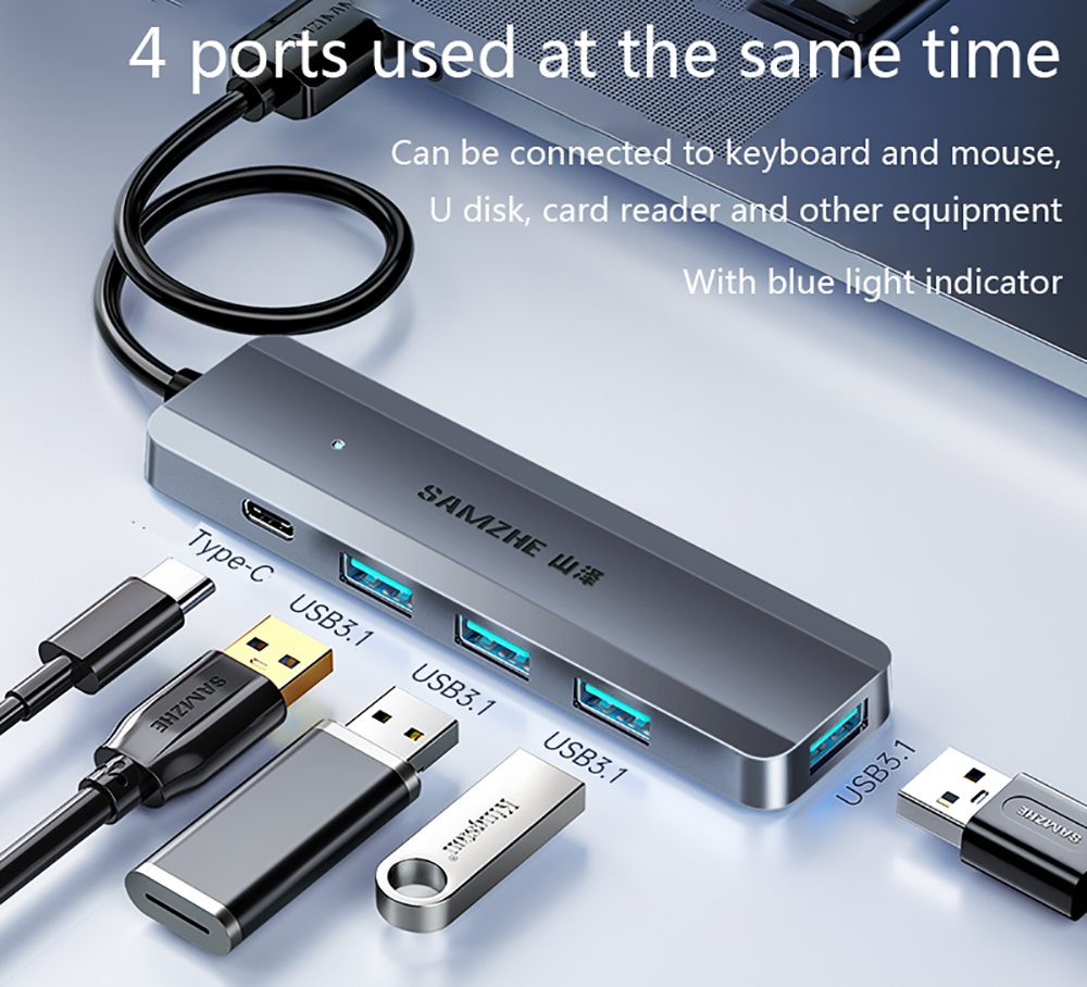 SAMZHE-USB31-Splitter-High-speed-Gen2-4-Ports-Expansion-Dock-Hub-USB-Hub-025M-Length-for-PC-Laptop-1923301-6