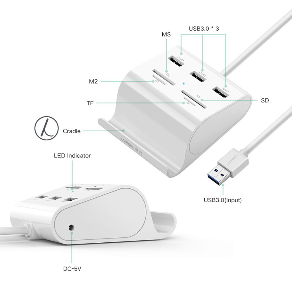 UGREEN-US156-7-In-1-USB-Hub-Multi-Functional-USB30-TFSDM2MS-Card-Reader-5Gbps-Fast-Speed-LED-Indicat-1918952-9