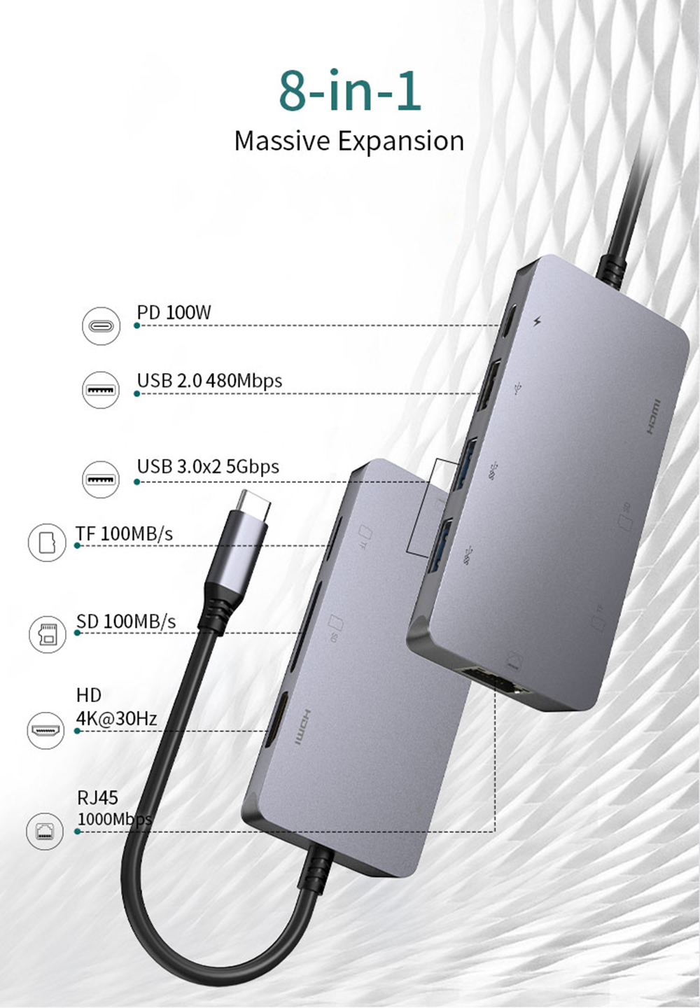 ULT-unite-8-in-1-Type-C-Docking-Station-USB-C-Hub-Adapter-with-USB20-USB30-USB-C-PD-100W-4K-HDMI-Com-1954445-2