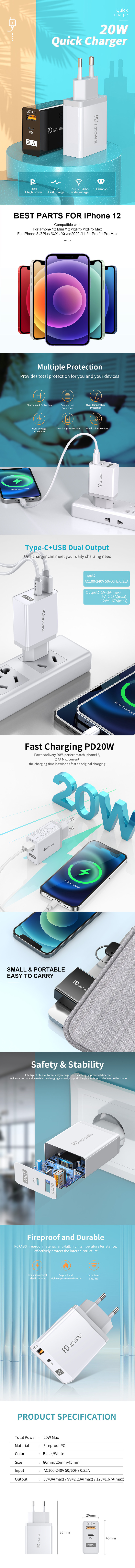 USLION-20W-QC30-PD-USB-Charger-USB-C-PD30-QC30-Fast-Charging-Wall-Charger-Adapter-EUUS-Plug-For-iPho-1906155-1