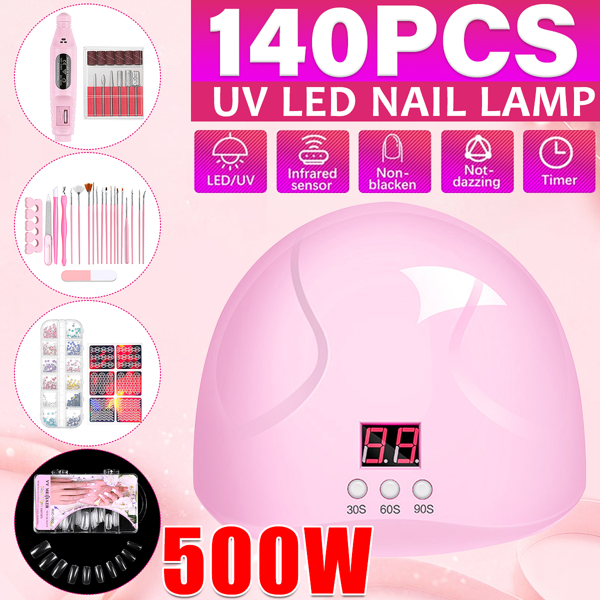 141LED-Automatic-Smart-Sensor-Nail-Dryer-LED-Digital-Display-Four-timing-Setting-Nail-Light-Low-Nois-1940115-1