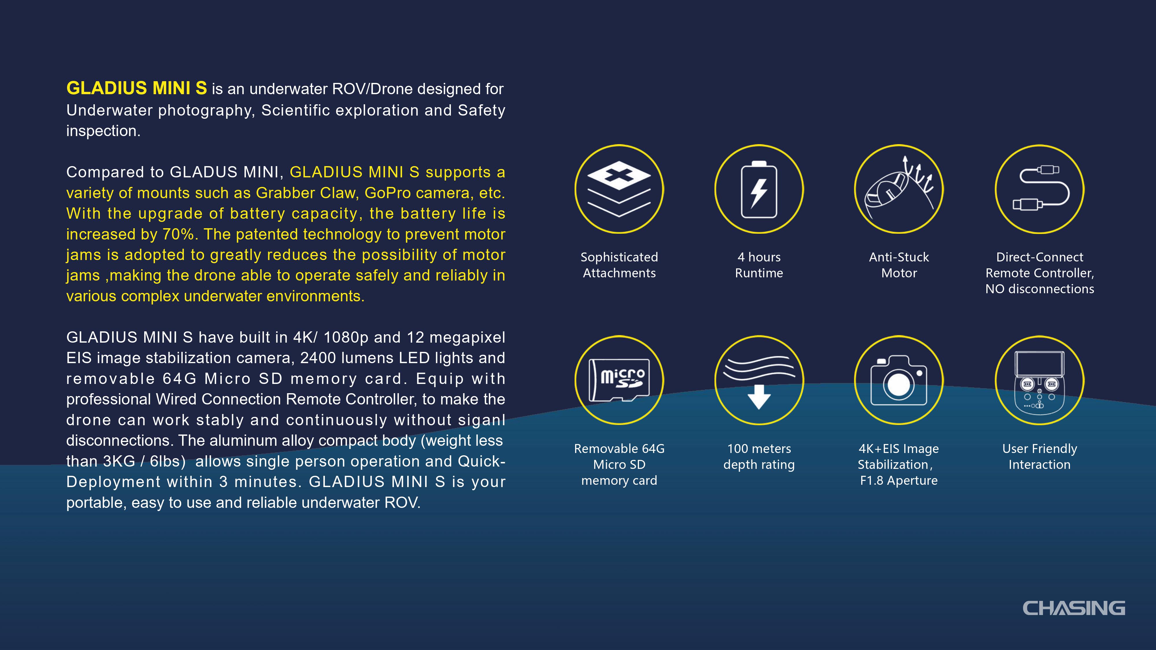 Chasing-Gladius-Mini-S-Underwater-Drone-with-4K-UHD-EIS-F18-Aperture-Camera-100m-Depth-Rating-4h-Run-1841011-3