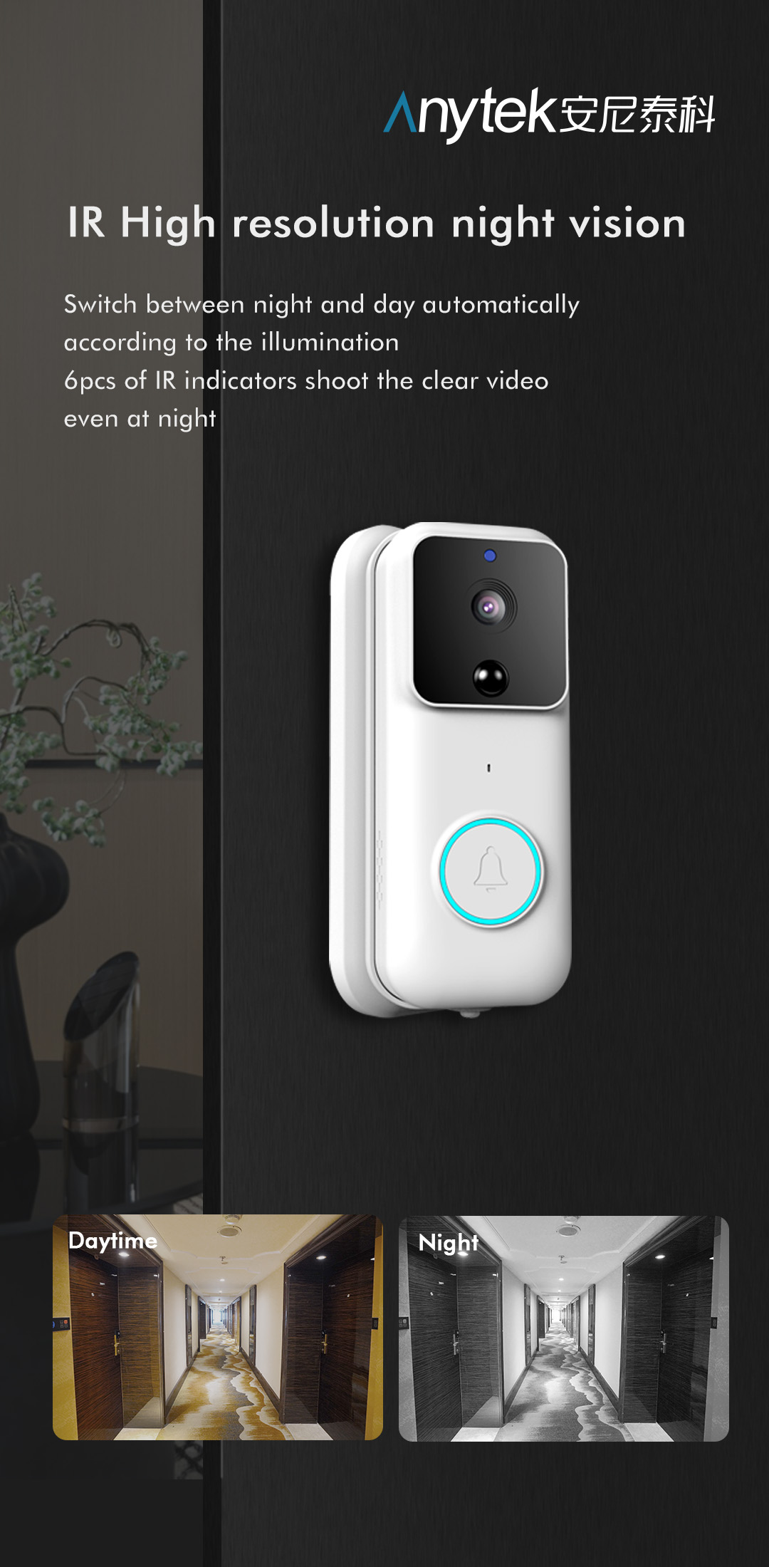Anytek-B60-Tuya-Smart-Video-Doorbell-Wireless-Doorbell-Camera-24g-5g-WIFI-HD-1080P-WiFi-Security-Cam-1954068-9
