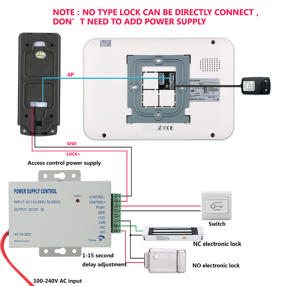 ENNIO-7-Inch-Video-Door-Phone-Doorbell-Intercom-Kit-1-Camera-1-Monitor-Night-Vision-with-700TVL-Came-1615996-4