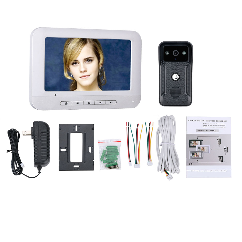 ENNIO-7-Inch-Video-Door-Phone-Doorbell-Intercom-Kit-1-Camera-1-Monitor-Night-Vision-with-700TVL-Came-1615996-7