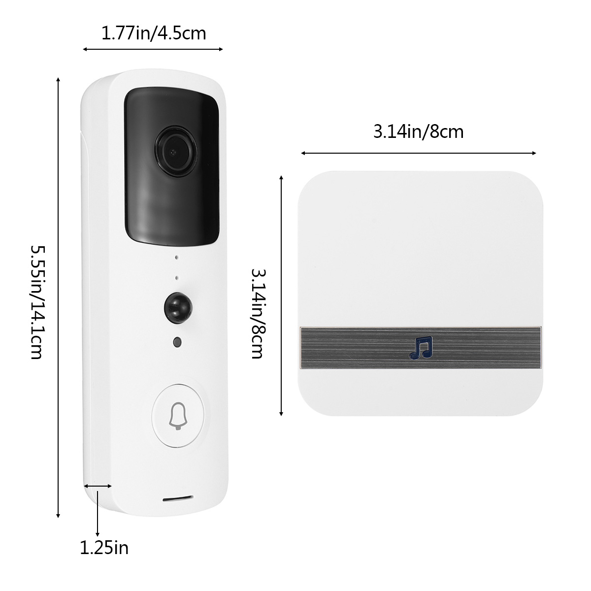 Smart-WiFi-HD-1080P-Video-Doorbell-IR-Visual-Camera-Intercom-166deg-Wide-Angle-Home-Security-Kit-APP-1787890-10