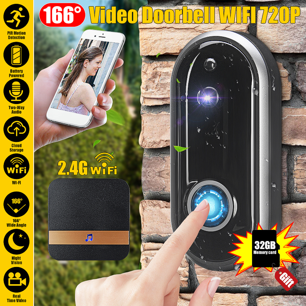 Video-Doorbell-Camera-Wireless-WiFi-Security-Phone-Ring-Door-Bell-Intercom-720P-1680633-5