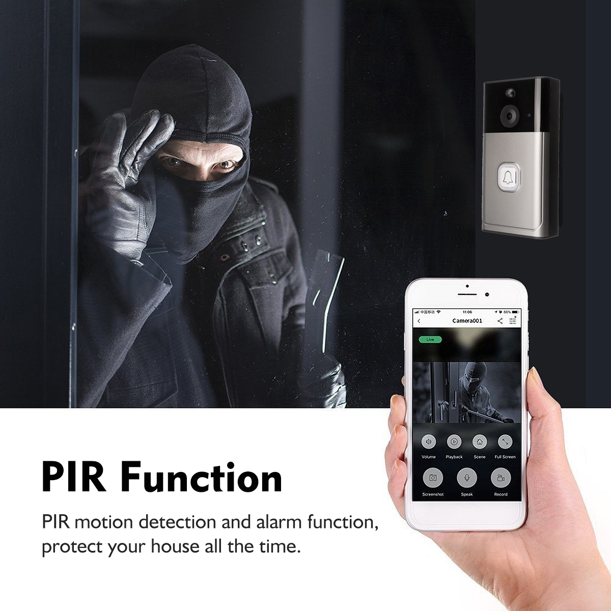 Wireless-WiFi-Video-Doorbell-Rainproof-Smartphone-Remote-Video-Camera-Security-Two-Way-Talk-166deg-1448088-4