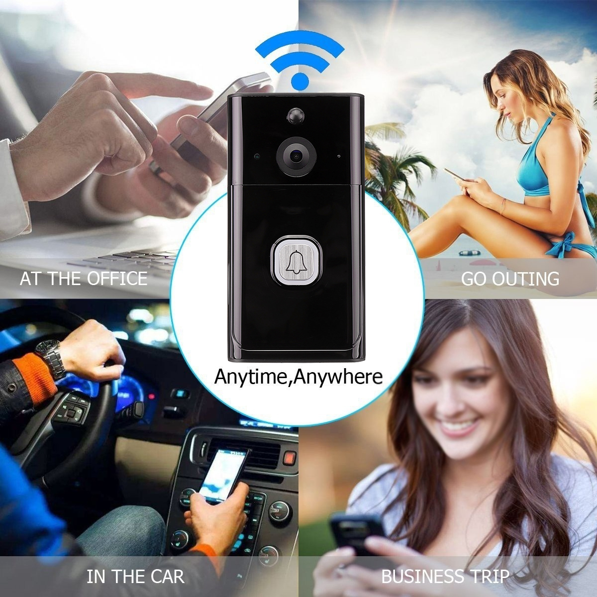 Wireless-WiFi-Video-Doorbell-Rainproof-Smartphone-Remote-Video-Camera-Security-Two-Way-Talk-166deg-1448088-5