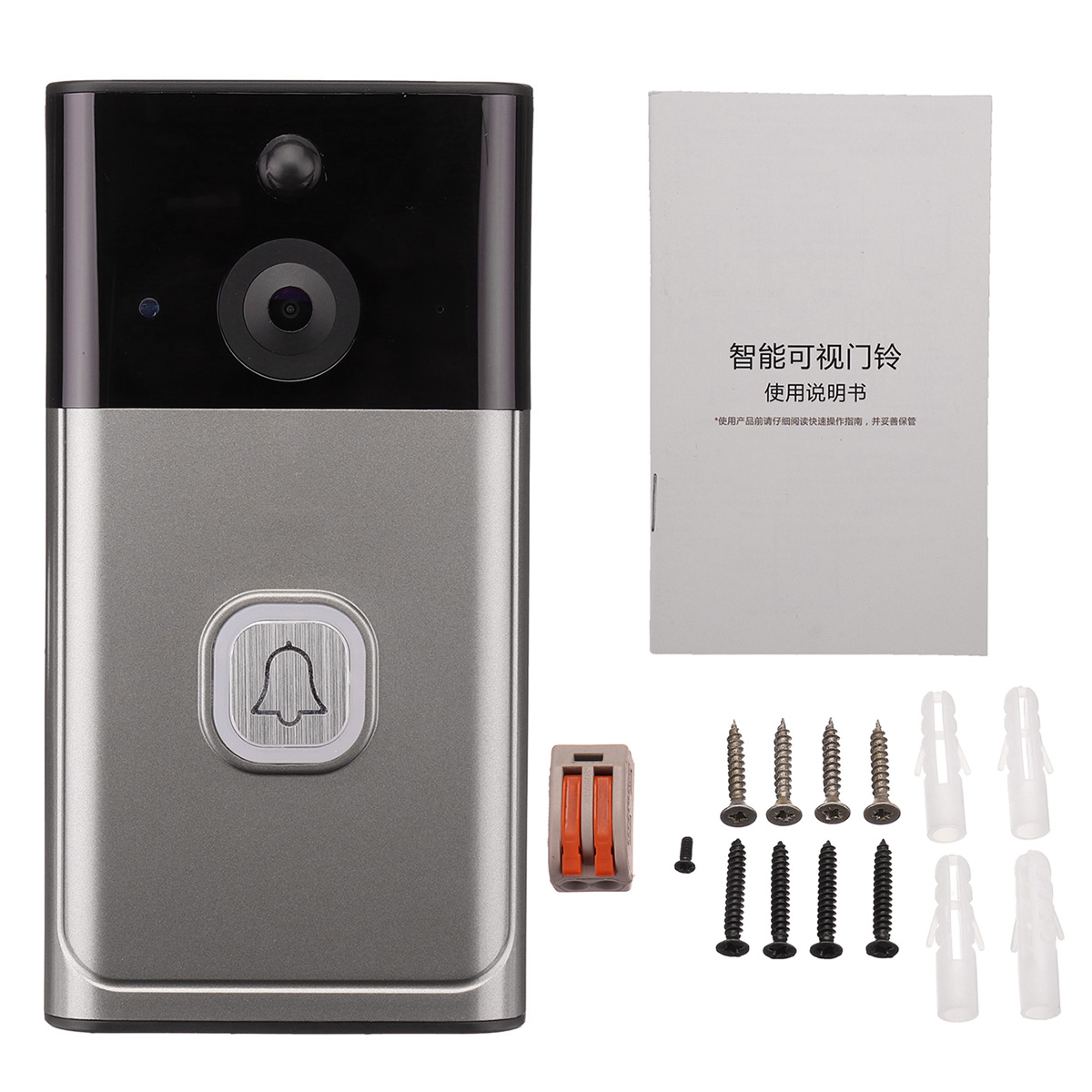 Wireless-WiFi-Video-Doorbell-Rainproof-Smartphone-Remote-Video-Camera-Security-Two-Way-Talk-166deg-1448088-10