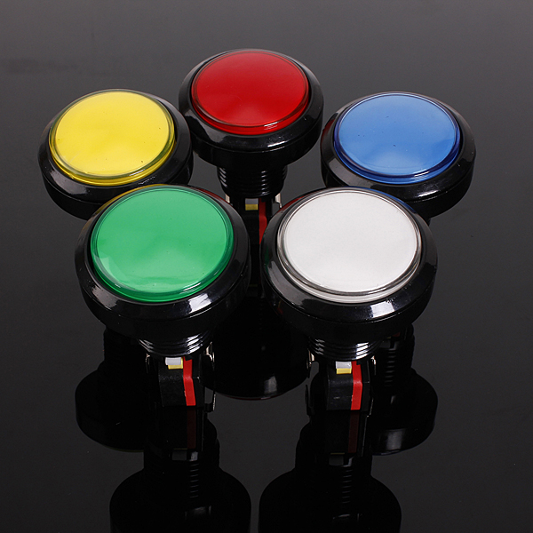 12V-25A-Round-Lit-Illuminated-Arcade-Video-Game-Push-Button-Switch-LED-Light-Lamp-1044391-1