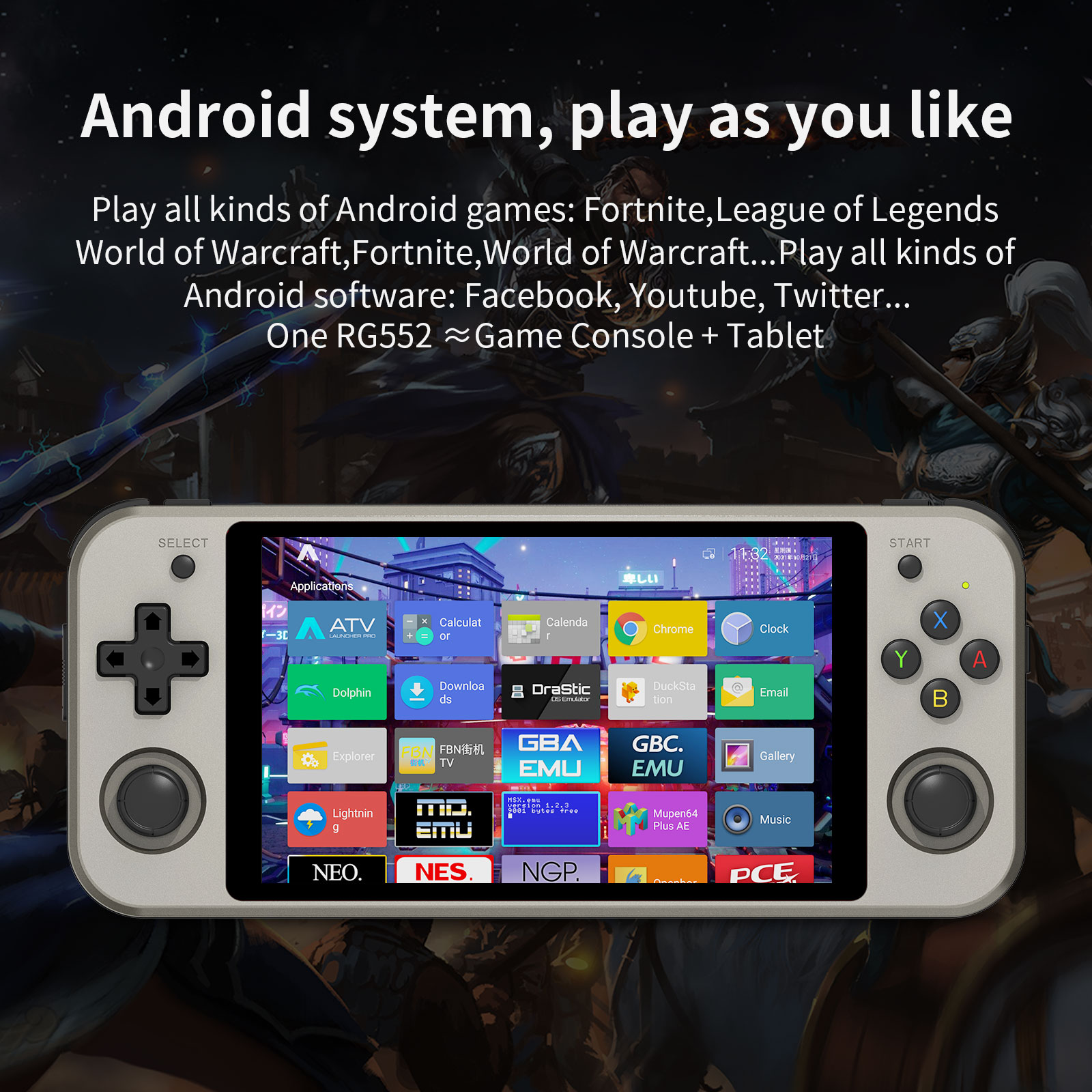 ANBERNIC-RG552-144GB-15000-Games-LPDDR4-4GB-RAM-Android-71-Linux-WiFi-Online-Retro-Handheld-Video-Ga-1920970-3