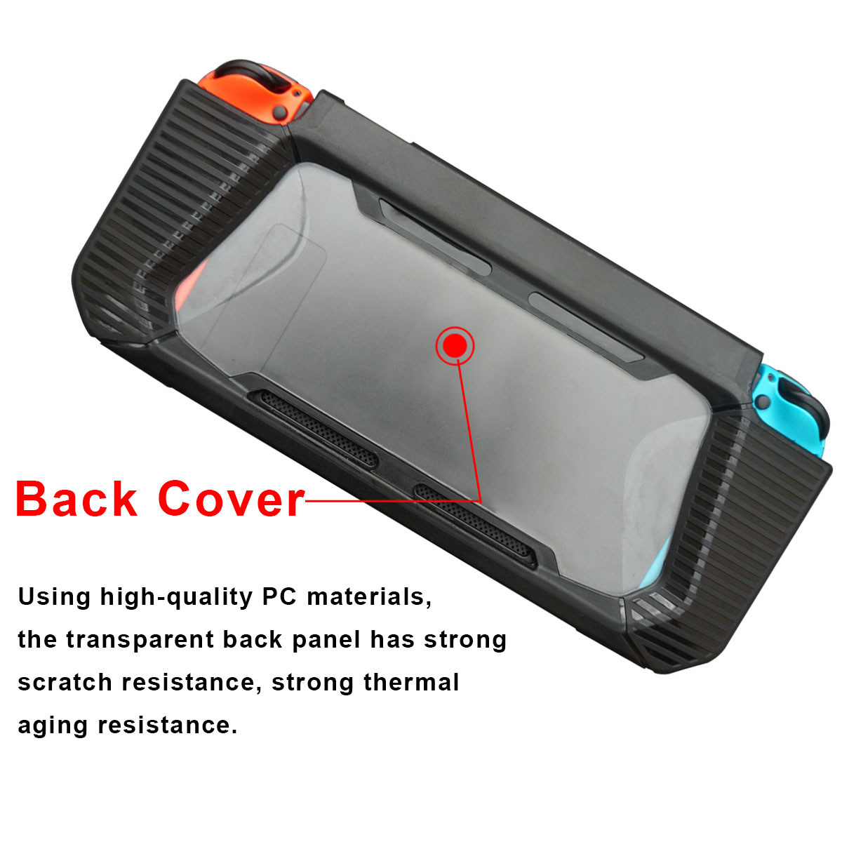 Backboard-Radiator-Hard-Cover-Shell-Hybrid-Protective-Case-For-Nintendo-Switch-Game-Console-1454633-5