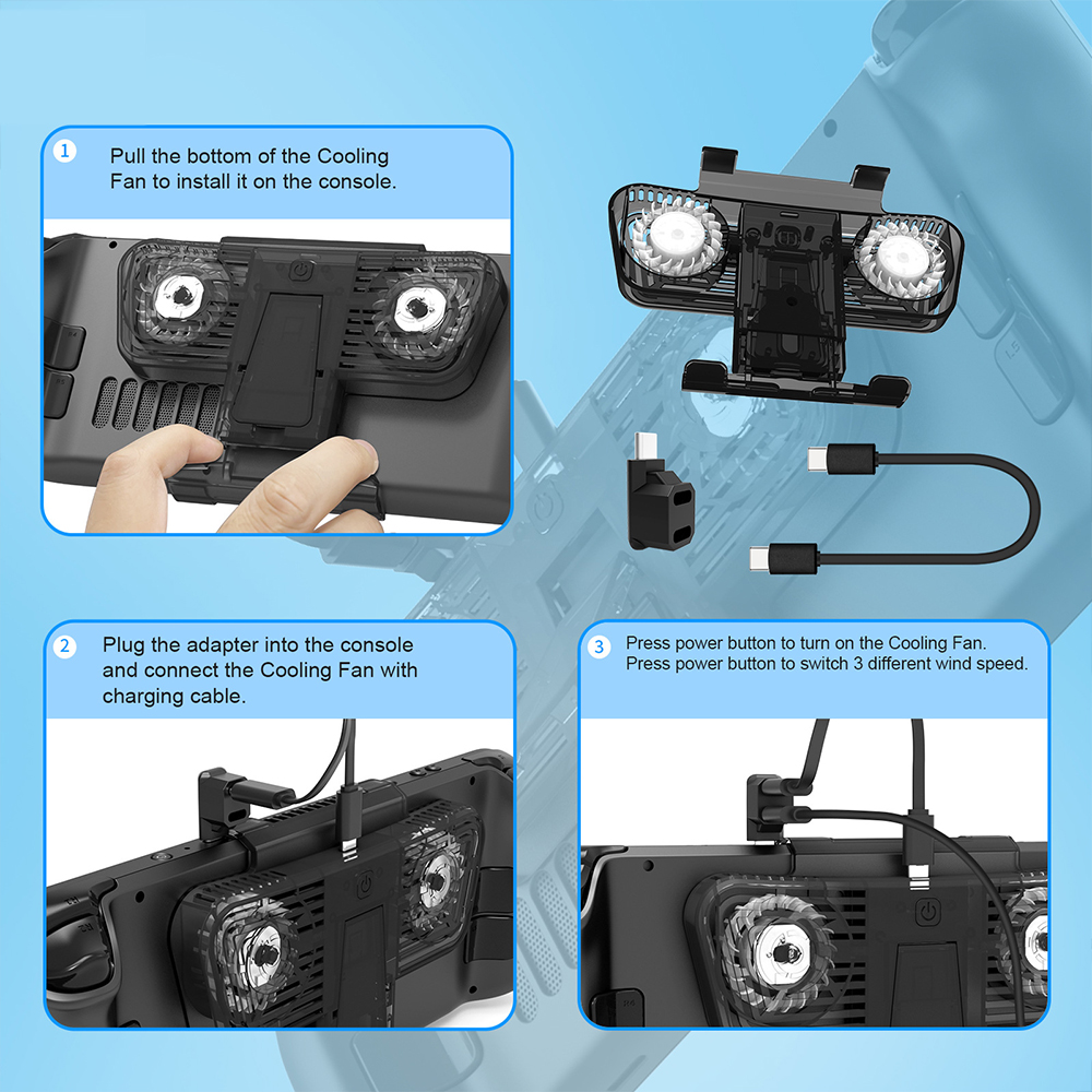 Cooling-Fan-with-Bracket-for-Steam-Deck-Game-Console-Dual-Heat-Dissipation-Cooler-Fan-with-Three-Div-1973208-7