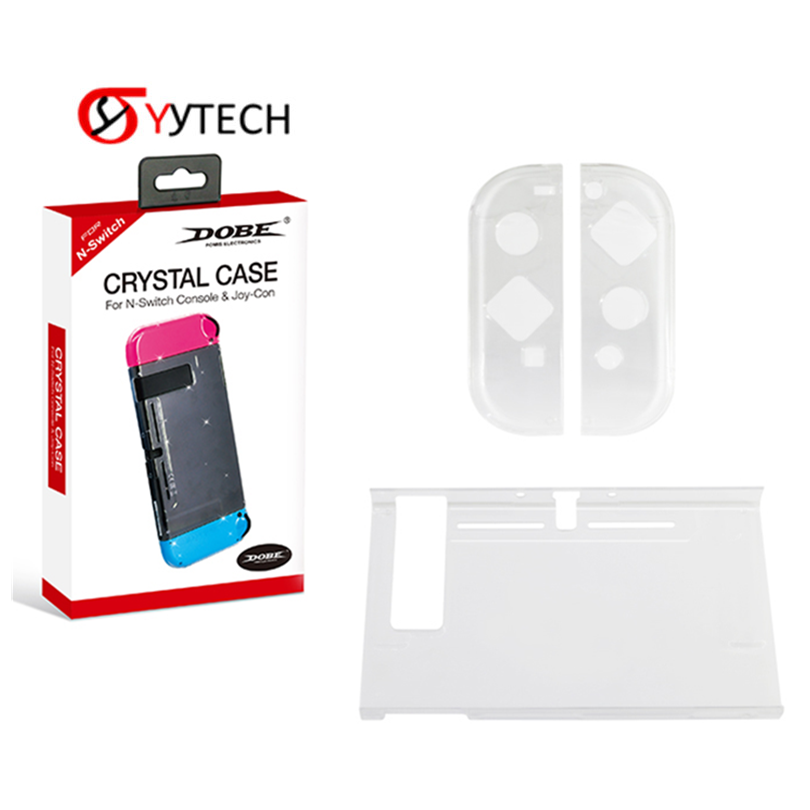 DOBE-TNS-1710-Game-Console-Plastic-Hard-Shell-Crystal-Clear-Case-For-Nintendo-Switch-Joy-Con-NS-Acce-1764654-1
