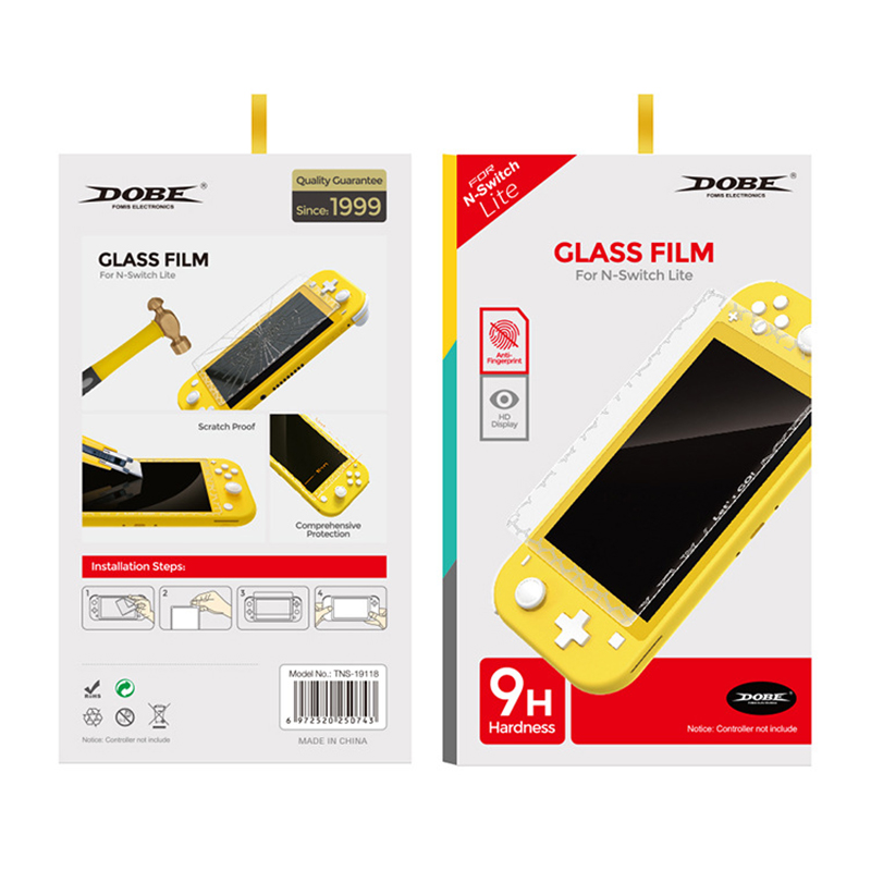 DOBE-TNS-19118-Anti-fingerprint-Tempered-Film-Protector-for-Nintendo-Switch-Lite-Game-Console-1600722-5