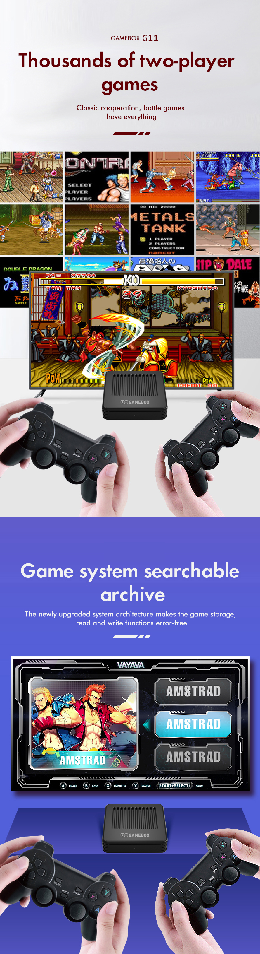 G11-256GB-30000-Games-TV-Game-Conosle-for-PSP-DC-PS1-MAME-FC-MD-Retro-Emuelec-45-Android-90-Dual-Sys-1962136-5
