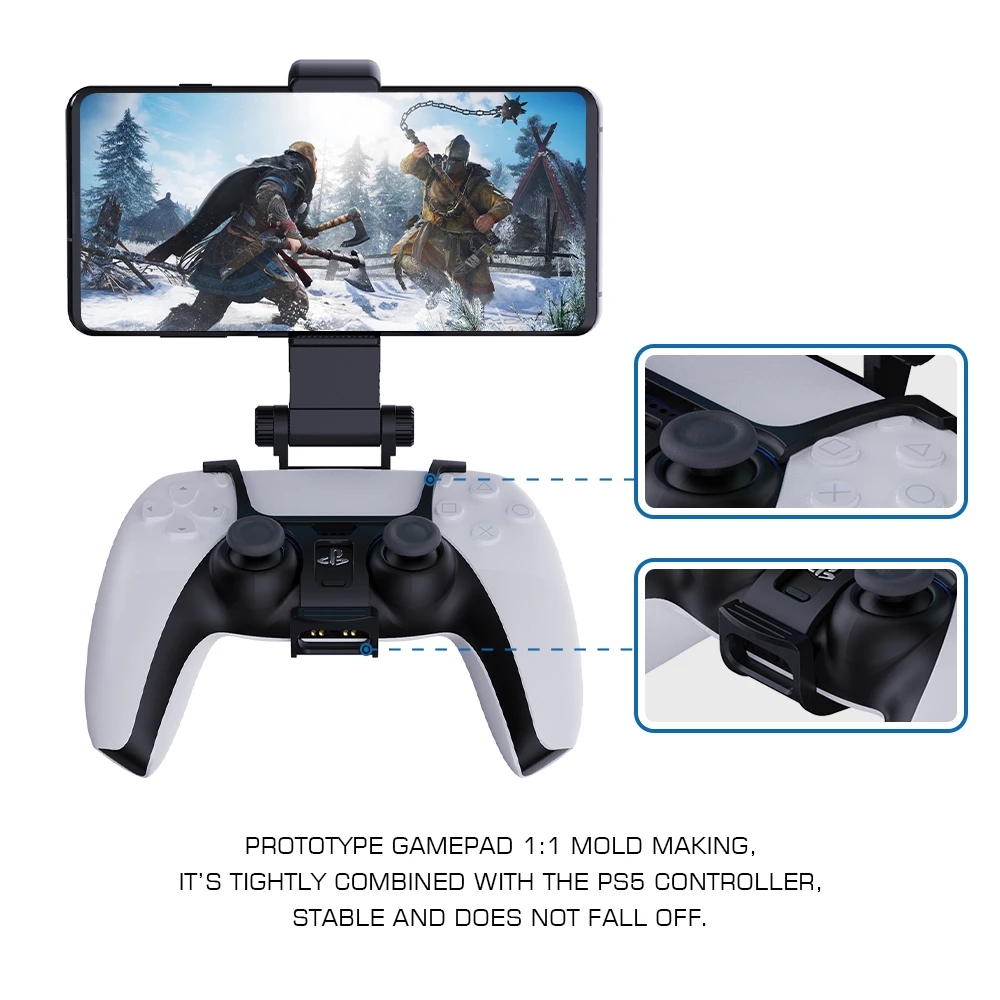Gamesir-DSP502-Smartphone-Clip-Phone-Stand-Mobile-Phone-Holder-Bracket-Mount-for-PlayStation-5-Game--1834668-2