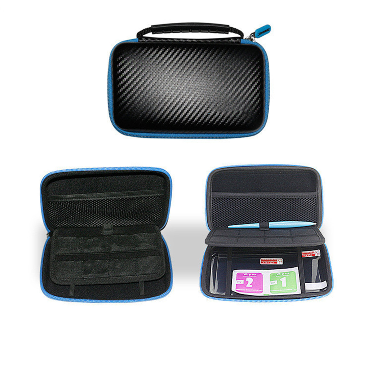 Protective-Case-Hard-Carrying-Storage-Bag-Screen-Film-Protective-Waterproof-for-Nintendo-2DS-XL-LL-G-1422565-3
