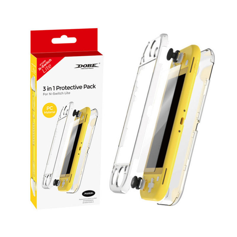 Protective-Shell-Anti-fall-Case-Tempered-Film-Protector-Replacement-Rocker-Cap-for-Nintendo-Switch-L-1644010-1