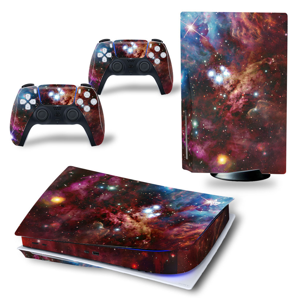 Skin-Sticker-Decal-Cover-Protector-Cover-Skin-for-PlayStation-5-Game-Console-and-2-Controllers-PS5-D-1794378-4