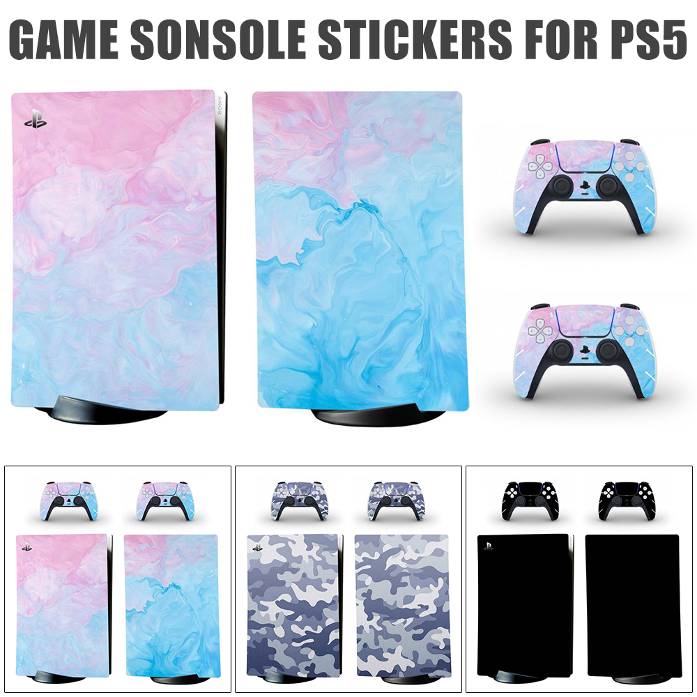 Skin-Sticker-Decal-Cover-for-Playstation-5-PS5-Game-Console-Controllers-Gamepad-Stickers-1821058-2