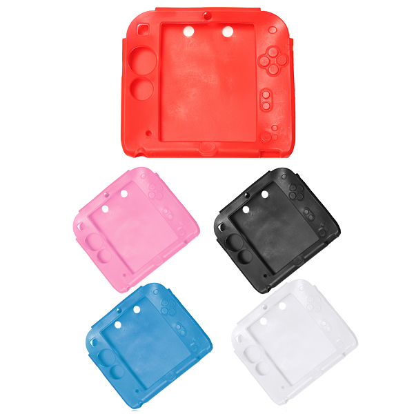 Soft-Silicone-Rubber-Gel-Bumper-Skin-Case-Cover-for-Nintendo-2DS-931203-5