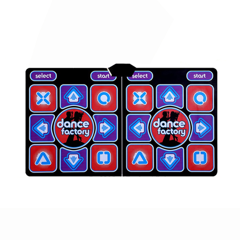Wired-Dancing-Mat-Pad-Computer-TV-Slimming-Dance-Blanket-with-Two-Somatosensory-Gamepad-a-Colored-Li-1664555-6