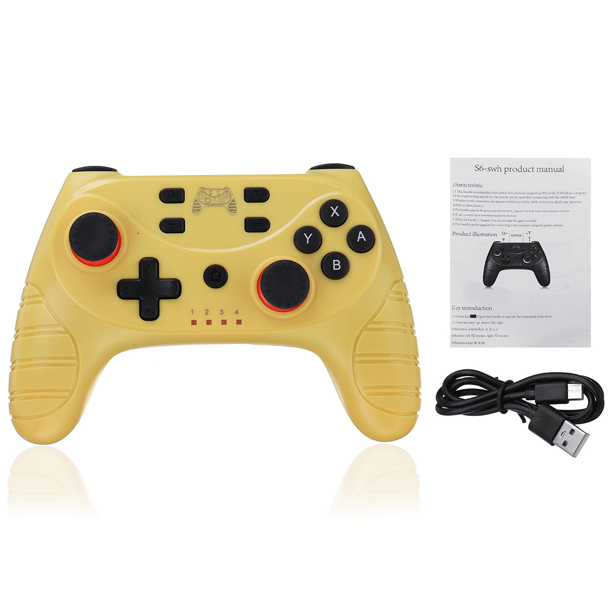 Wireless-Bluetooth-Switch-Game-Controller-Gamepad-with-Gyro-6-Axis-and-Dual-Vibration-for-Nintendo-S-1749172-7