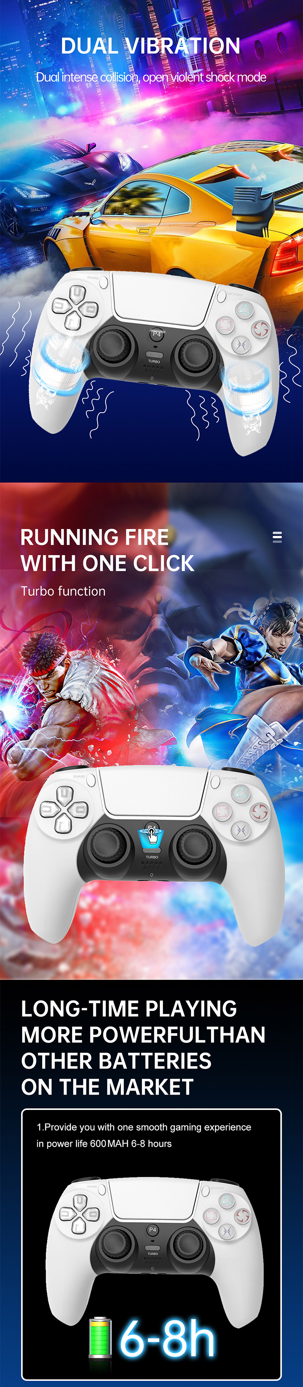 bluetooth-40-Gamepad-Wireless-Controller-6-Axis-Dual-Vibration-Sense-Joystick-with-3D-Rocker-Turbo-F-1973722-3