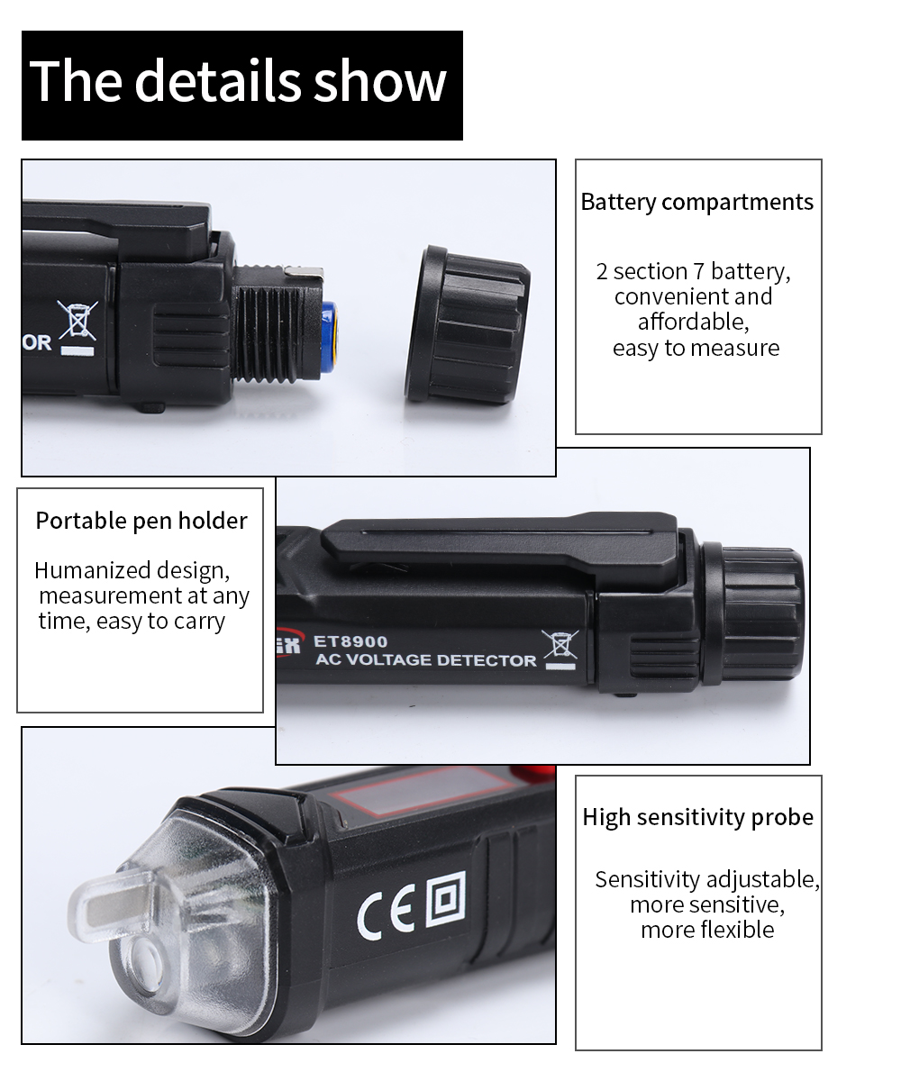 DANIU-ET8900-Non-contact-Voltage-Tester-Pen-Signal-Intensity-Display-Sensitivity-Adjustable-Auto-I-1323053-8